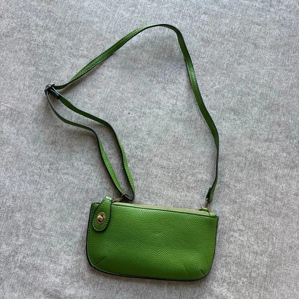 Joy Susan Green Crossbody Purse - Picture 1 of 7